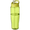 H2O Active® Tempo 700 ml spout lid sport bottle in Transparent Lime