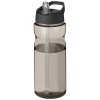H2O Active® Base 650 ml spout lid sport bottle in Charcoal