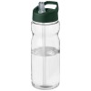 H2O Active® Base 650 ml spout lid sport bottle in Green Flash