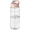 H2O Active® Base 650 ml spout lid sport bottle in Pale Blush Pink