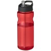 H2O Active® Base 650 ml spout lid sport bottle in Red