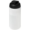 Baseline® Plus 500 ml flip lid sport bottle in Transparent