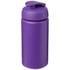 Baseline® Plus grip 500 ml flip lid sport bottle in Purple