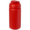 Baseline® Plus grip 500 ml flip lid sport bottle in Red