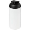 Baseline® Plus grip 500 ml flip lid sport bottle in Transparent