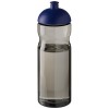 H2O Active® Eco Base 650 ml dome lid sport bottle in Charcoal_royal-blue