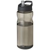 H2O Active® Eco Base 650 ml spout lid sport bottle in Charcoal