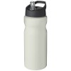 H2O Active® Eco Base 650 ml spout lid sport bottle in Ivory White