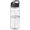 H2O Active® Eco Base 650 ml spout lid sport bottle in Transparent