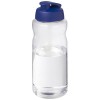 H2O Active® Big Base 1 litre flip lid sport bottle in Blue