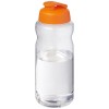 H2O Active® Big Base 1 litre flip lid sport bottle in Orange