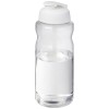 H2O Active® Big Base 1 litre flip lid sport bottle in White