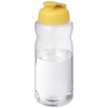 H2O Active® Big Base 1 litre flip lid sport bottle in Yellow