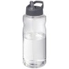 H2O Active® Big Base 1 litre spout lid sport bottle in Grey