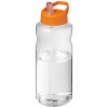 H2O Active® Big Base 1 litre spout lid sport bottle in Orange
