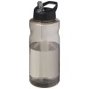 H2O Active® Eco Big Base 1 litre spout lid sport bottle in Charcoal