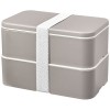 MIYO Renew double layer lunch box in Pebble Grey
