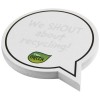 Sticky-Mate® speech bubble-shaped recycled sticky notes in White