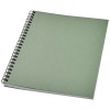Desk-Mate® A5 colour spiral notebook in Heather Green