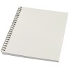 Desk-Mate® A5 colour spiral notebook in Ivory White