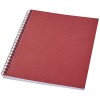 Desk-Mate® A5 colour spiral notebook in Red