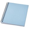 Desk-Mate® A6 colour spiral notebook in Light Blue