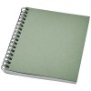 Desk-Mate® A6 colour spiral notebook in Light Green