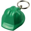 Kolt hard hat-shaped recycled keychain in Green