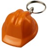 Kolt hard hat-shaped recycled keychain in Orange