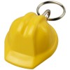 Kolt hard hat-shaped recycled keychain in Yellow