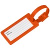 River recycled window luggage tag in Orange