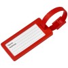 River recycled window luggage tag in Red