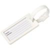 River recycled window luggage tag in White