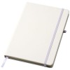 Polar A5 notebook with lined pages in White