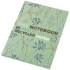 Novella Austen A5 recycled soft cover notebook - 50 sheets in Green