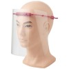 Protective face visor - Medium in Pink