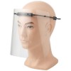 Protective face visor - Medium in Solid Black