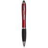 Curvy stylus ballpoint pen in Red
