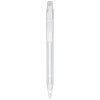 Calypso frosted ballpoint pen in Frosted White