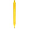 Calypso frosted ballpoint pen in Frosted Yellow