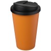 Americano® Recycled 350 ml spill-proof tumbler in Orange