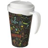 Brite-Americano® Grande 350 ml mug with spill-proof lid in White