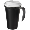 Americano® Grande 350 ml mug with spill-proof lid in Solid Black