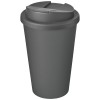 Americano® Eco 350 ml recycled tumbler with spill-proof lid in Grey