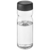 H2O Active® Eco Base 650 ml screw cap water bottle in Transparent