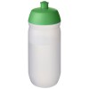 HydroFlex™ Clear 500 ml squeezy sport bottle in Green