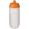 HydroFlex™ Clear 500 ml squeezy sport bottle in Orange