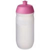 HydroFlex™ Clear 500 ml squeezy sport bottle in Pink