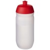 HydroFlex™ Clear 500 ml squeezy sport bottle in Red