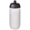 HydroFlex™ Clear 500 ml squeezy sport bottle in Solid Black